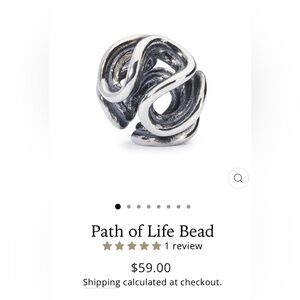 Trollbeads Silver Path of Life Bead Charm Bracelet